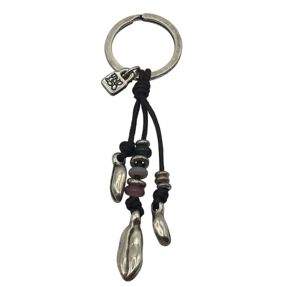 Uno de 50 Puka Shells Trendy Uno De 50 Sterling Silver Leather Beads & Charms - Picture 1 of 4